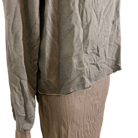 Hard Tail Forever Womens CLO-15 Long Sleeve Cowl Neck Stretch Knit Dress sz M - Picture 3 of 16